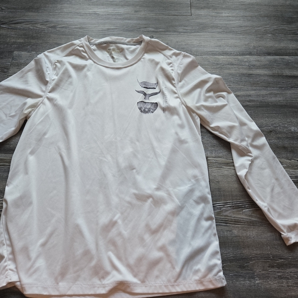 Men's White Long Sleeve Shirt